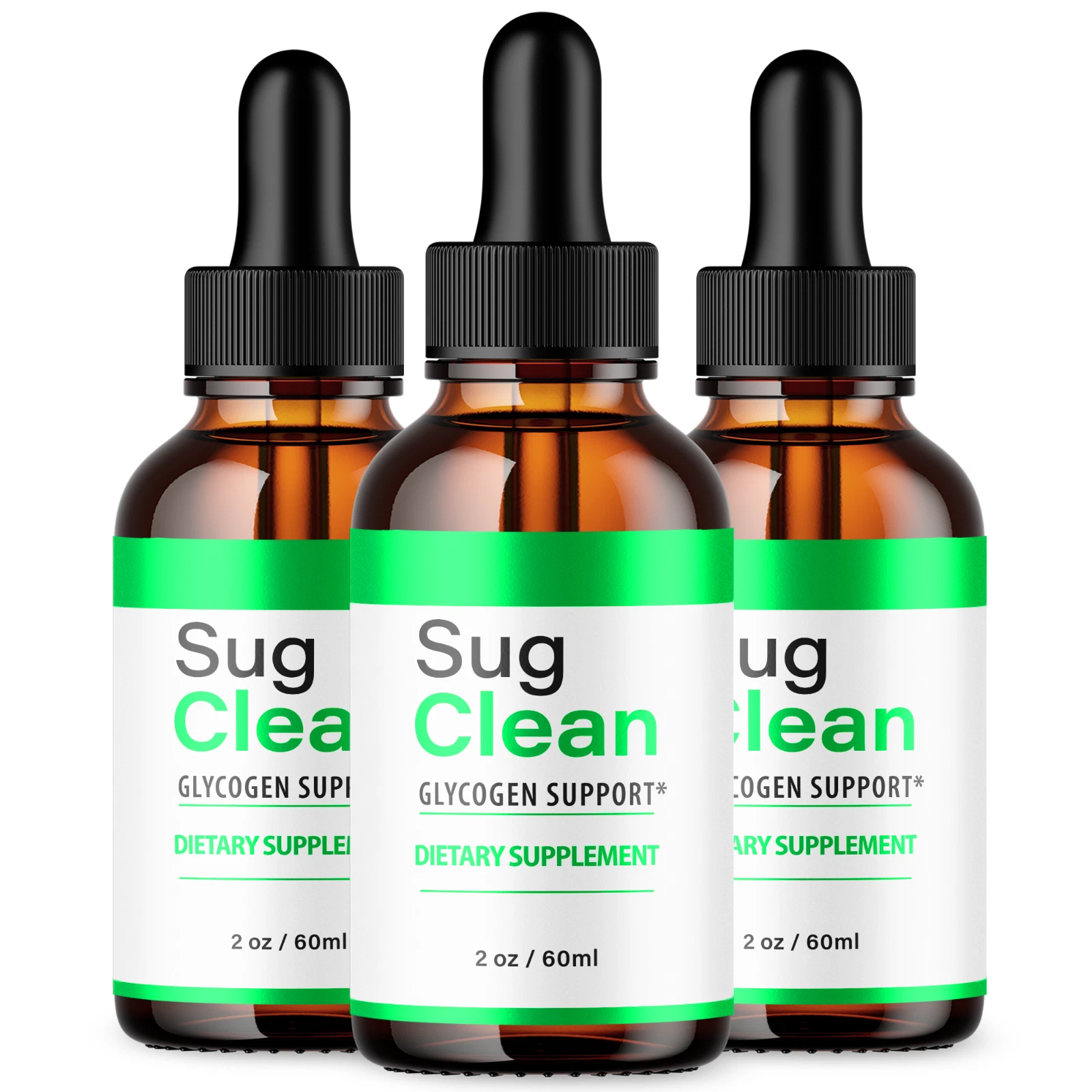 (3 Pack) Sug Clean Blood Support Formula Drops Advanced Vitamin Supplement 2ML
