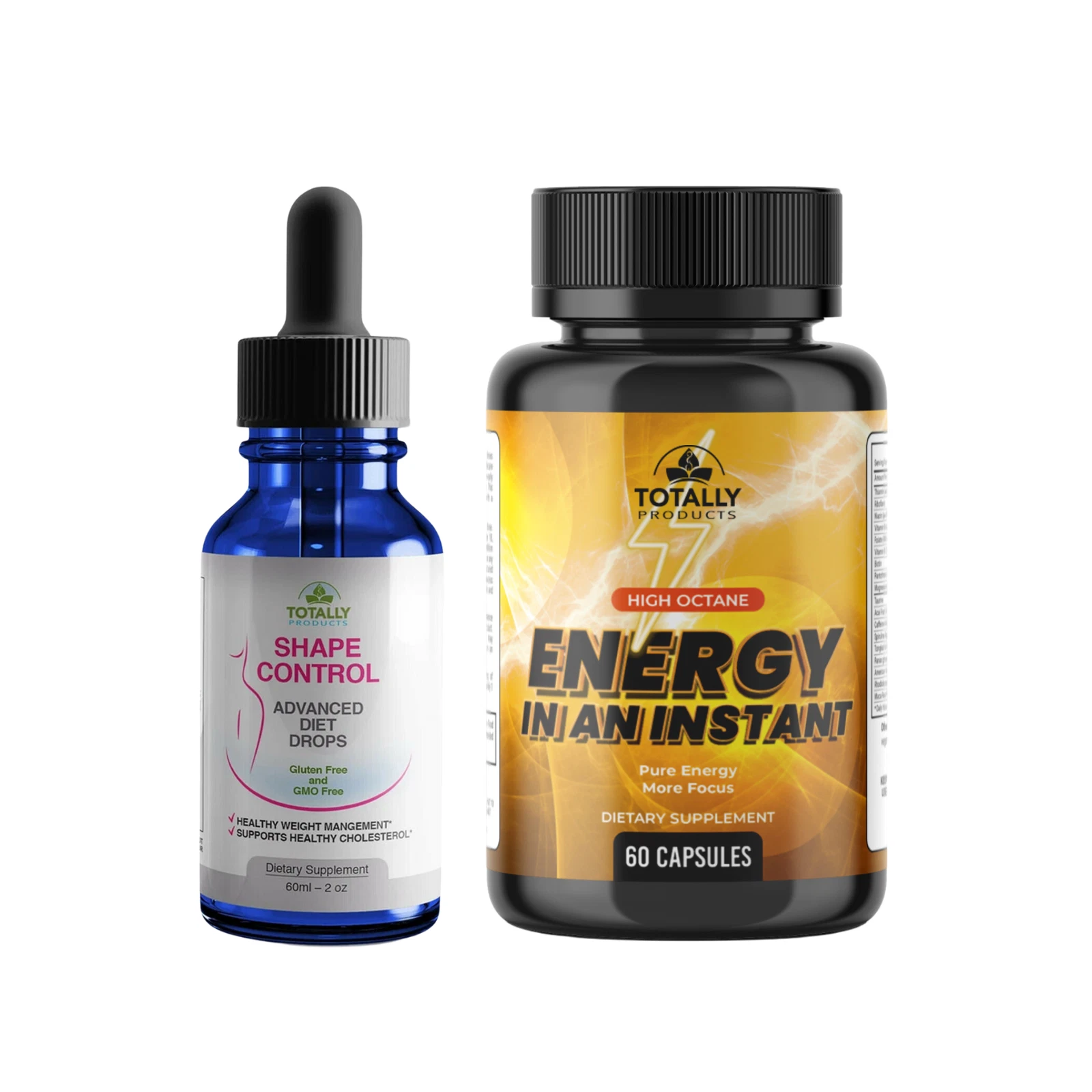 Shape Control Weight Loss Diet Drop Energy Boost Brain Health Memory Supplements