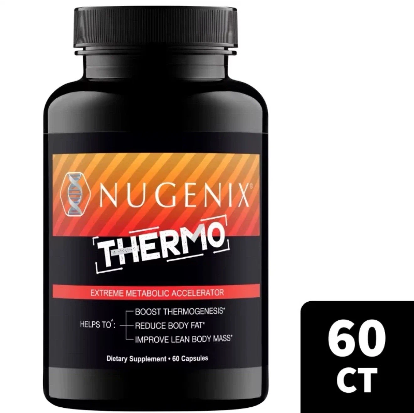 Nugenix Thermo Extreme Metabolic Accelerator Capsules Supplement - 60 Count