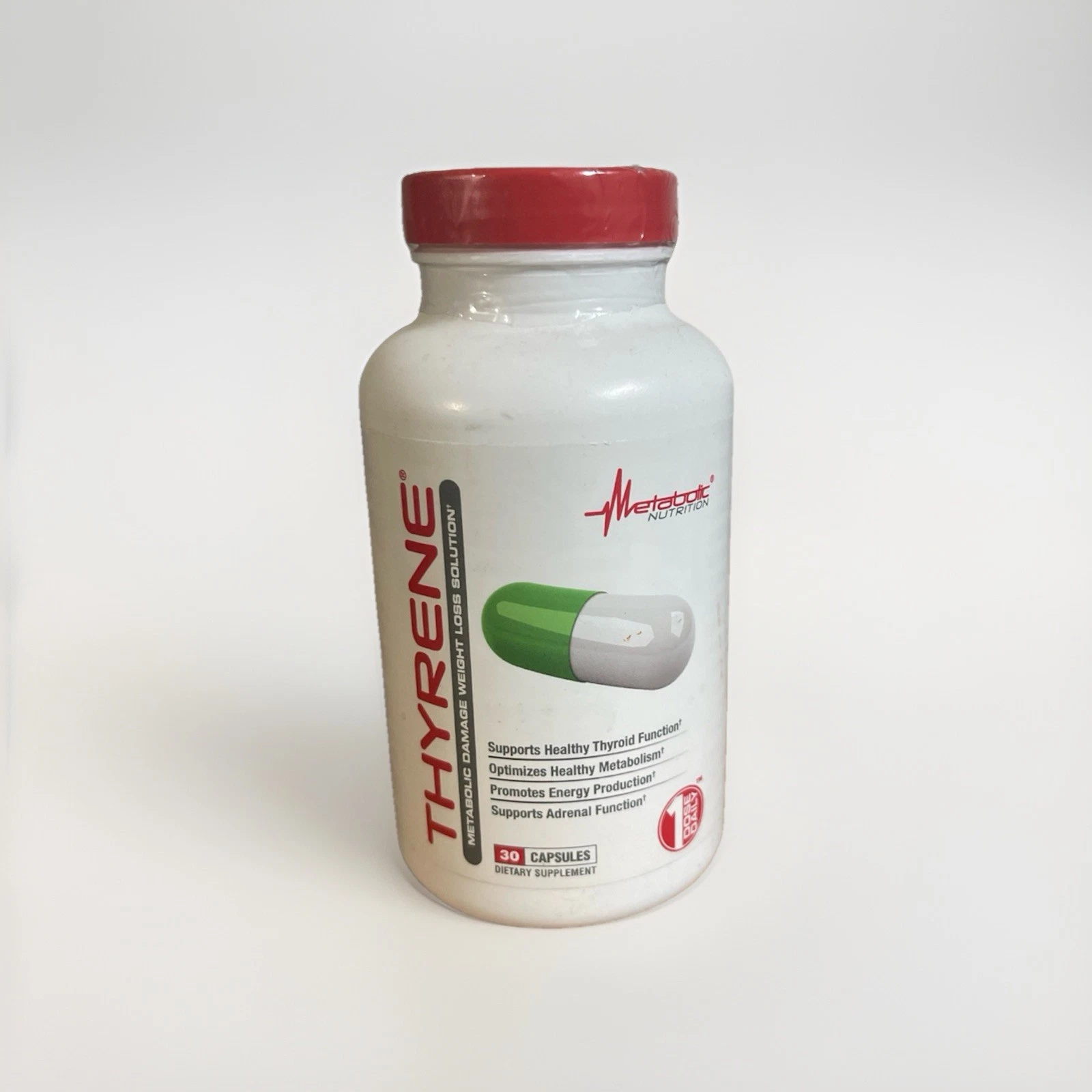 Thyrene, Metabolic Damage Weight Loss Solution, 30 Capsules