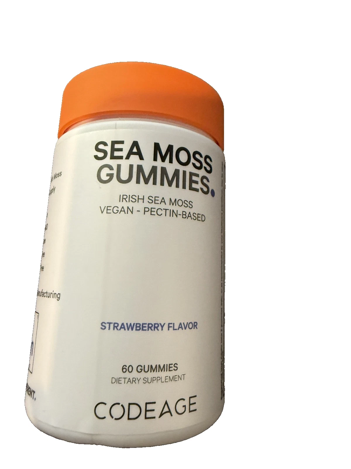 Irish Sea Moss 60 Gummies-2 per serving Supplement EXP 2/27 NEW