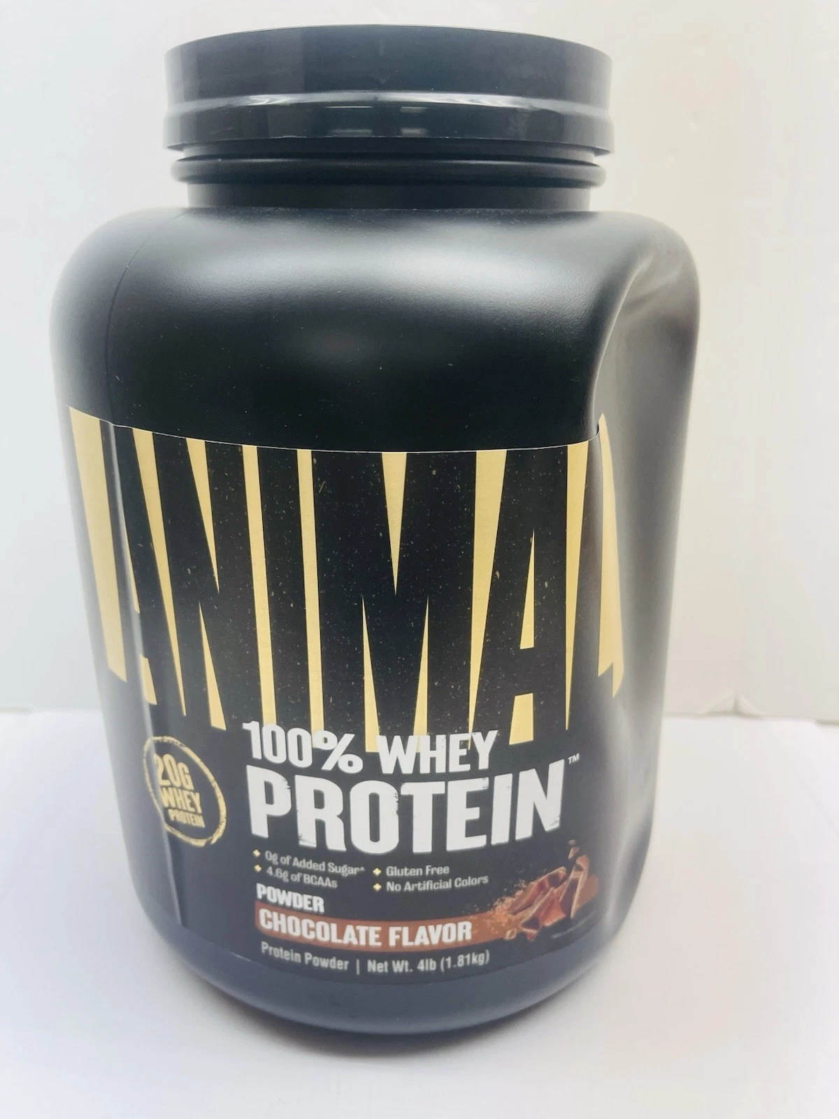 Animal 100% Whey Protein Powder Chocolate Flavor 4Lb EXP 5/26