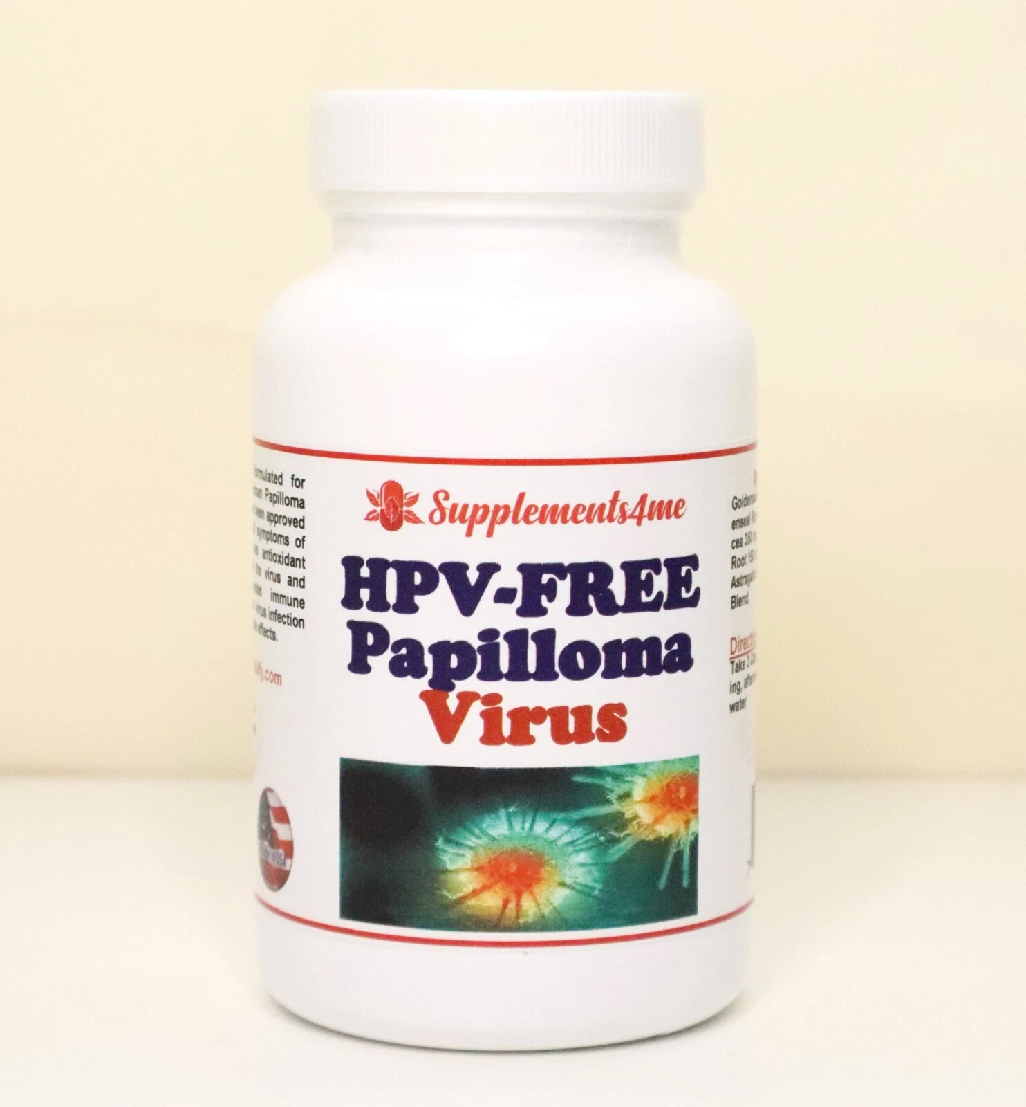 NATURAL HELP FOR HPV FREEPAPILLOMA MEN & WOMEN - MADE IN USA