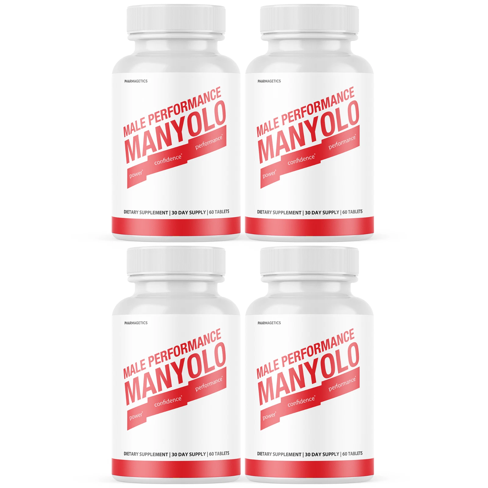 Manyolo Tablets For Men Advanced Performance Supplement - 4 Bottles