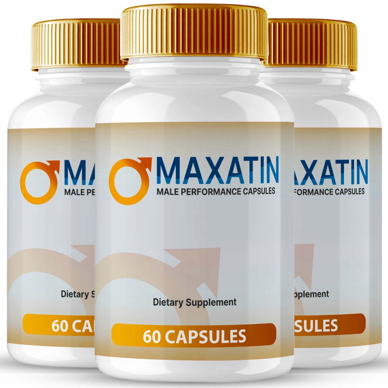 (3 pack) Maxatin Capsules for Men - Maxatin Max Strength Male Supplement Pills