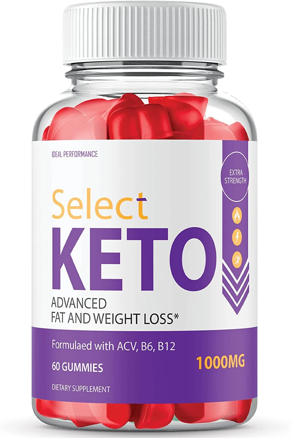 Select Ketos Gummies Ketos Select ACV Ketos Gummies Supplement (60 Gummies)