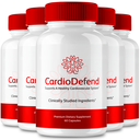 (5 Pack) CardioDefend Blood Capsules, Blood Formula Support Pills (300 Capsules)