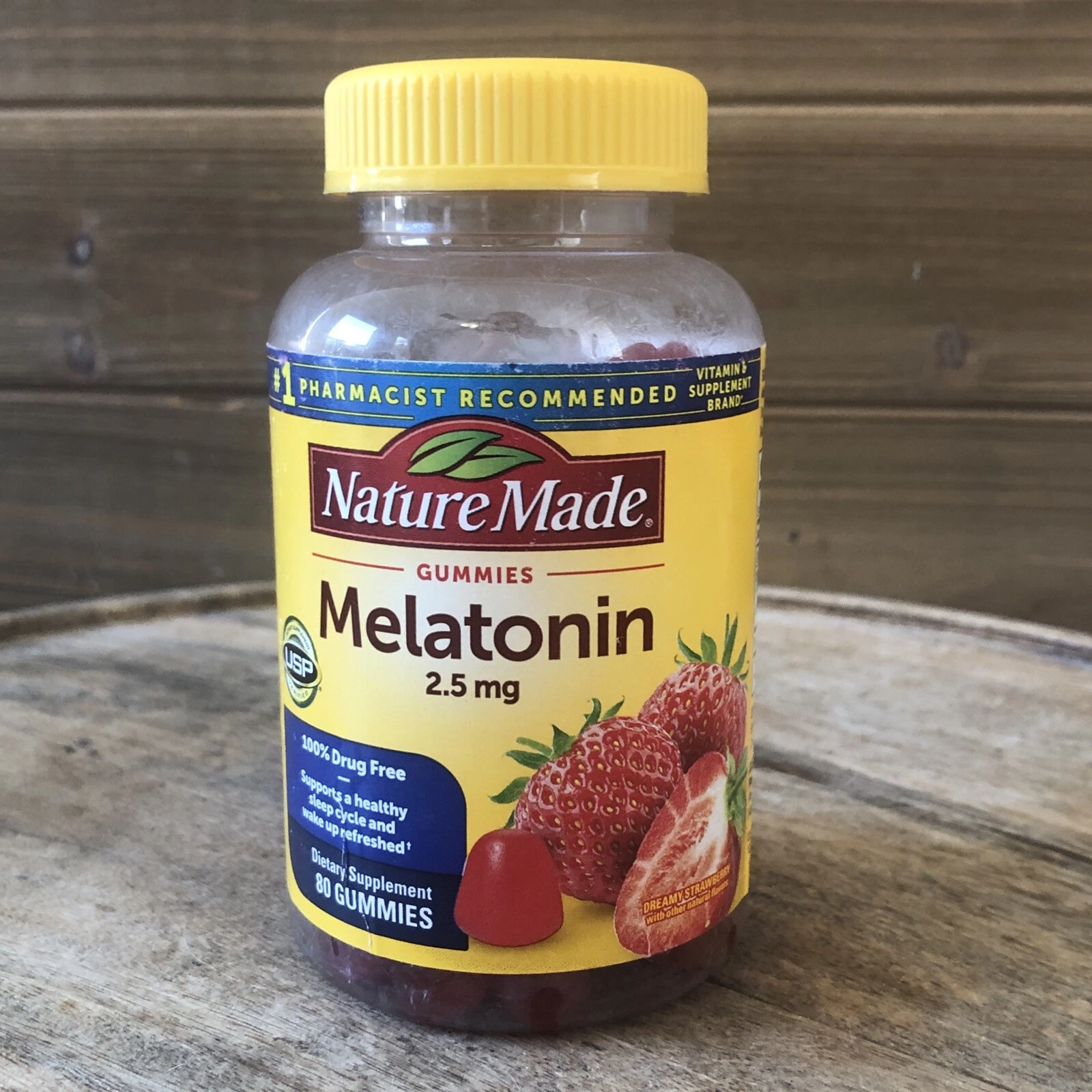 Nature Made Melatonin 2.5 mg Gummies 80 ct - Exp 7/25