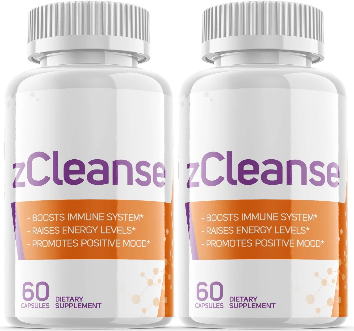 zCleanse Pills - zCleanse aumenta la inmunidad y el nivel de energía ORIGINAL - Paquete de 2
