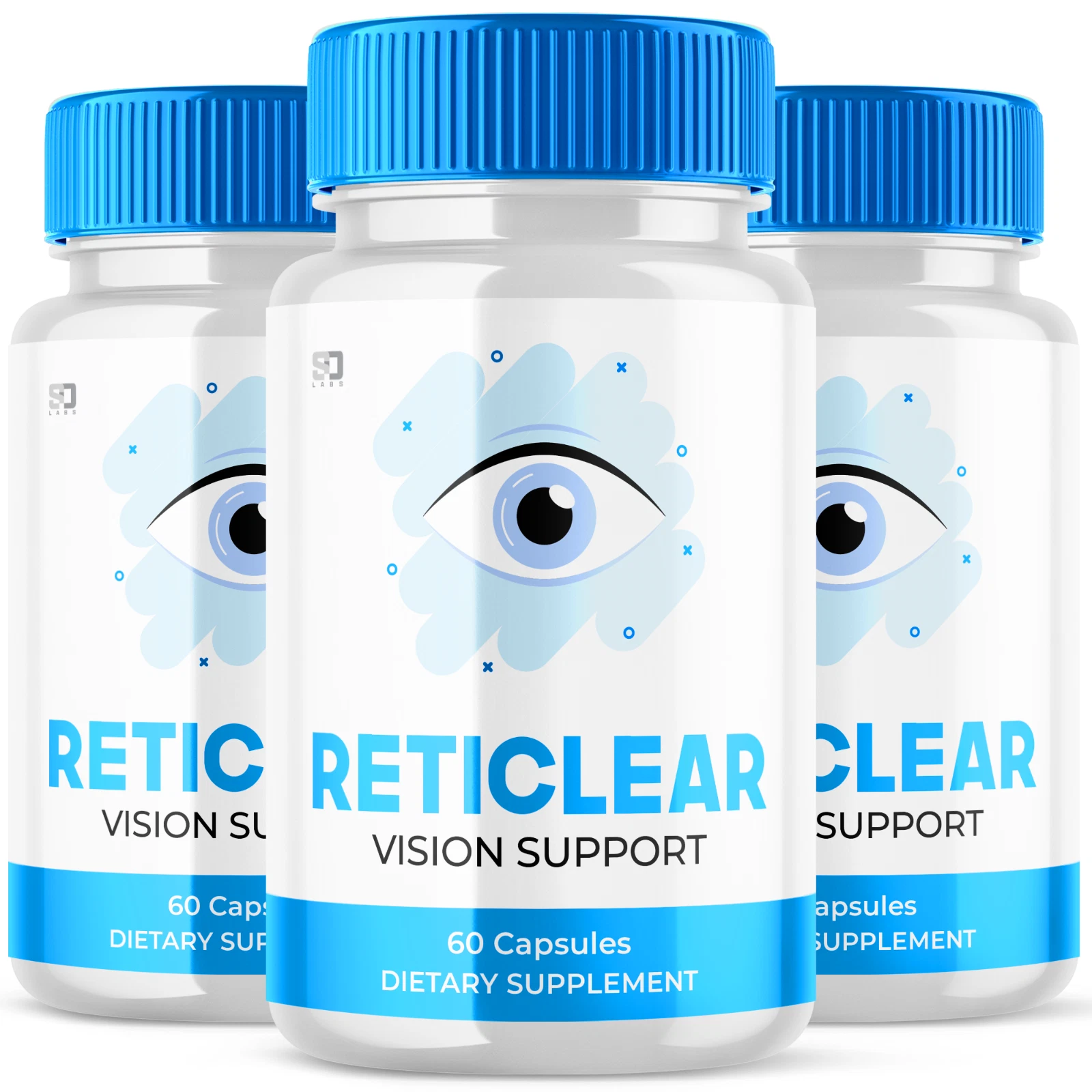 (3 Pack) Reticlear Pills, Support Healthy Vision & Enhance Eye Function 180ct