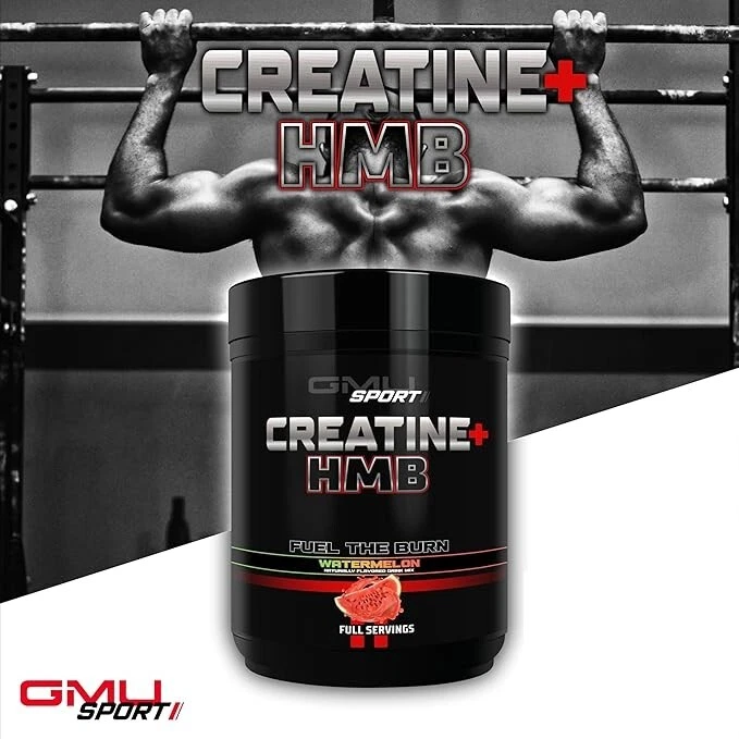 Creatine HMB - Creatine Monohydrate with HMB for Muscle Growth - 45 Servings