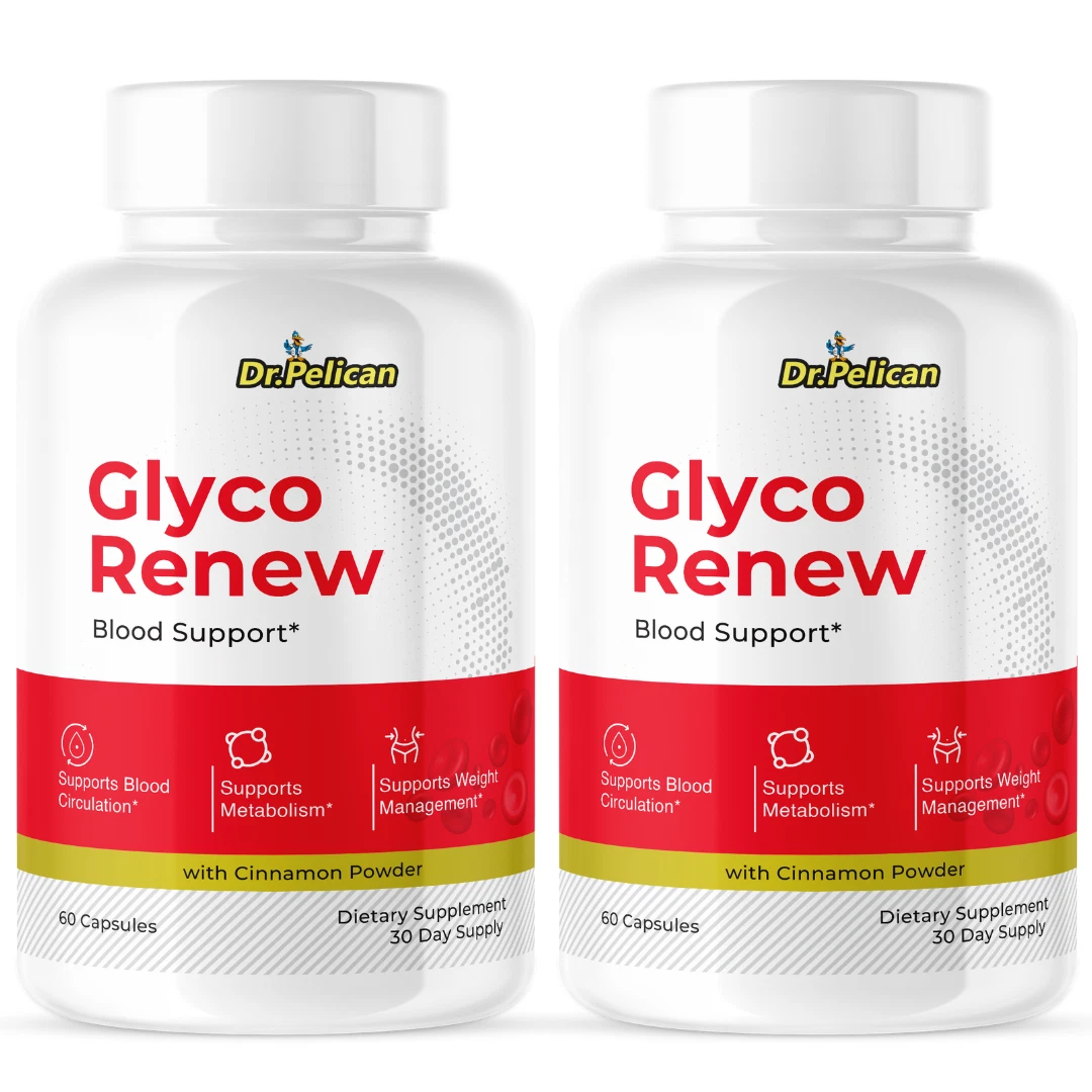 Glyco Renew- Blood Support- 2 Bottles- 120 Capsules