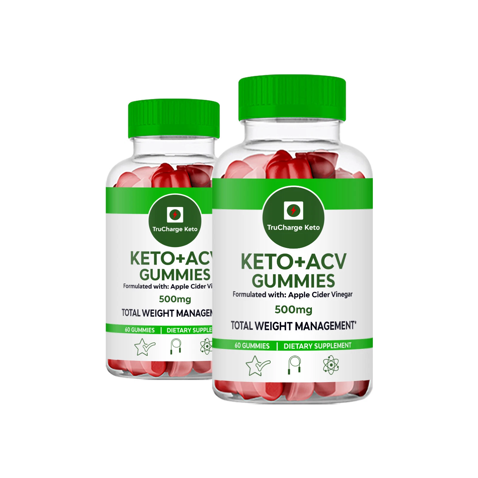 TruCharge Keto Gummies - TruCharge Keto ACV Gummies (2 Pack)