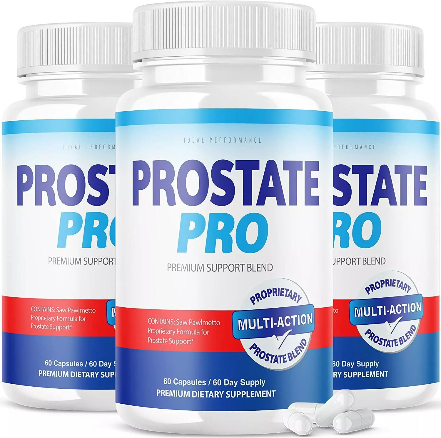 Prostate Pro Supplement for Men Advanced Prostate Health Support Pills (3 Pack)