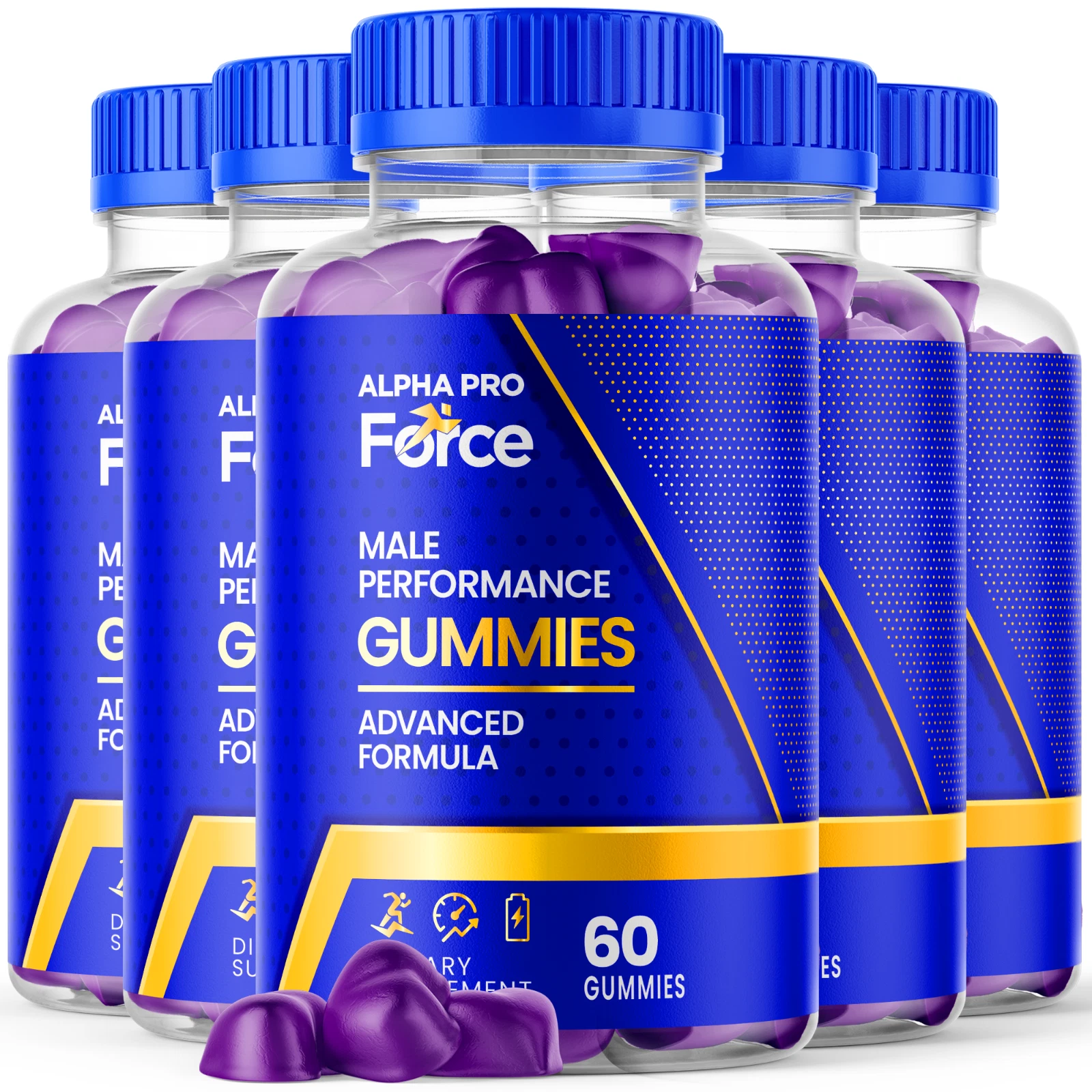 Alpha Pro Force Gummies for Men Advanced Vitamin Formula Supplement 300 Gummies