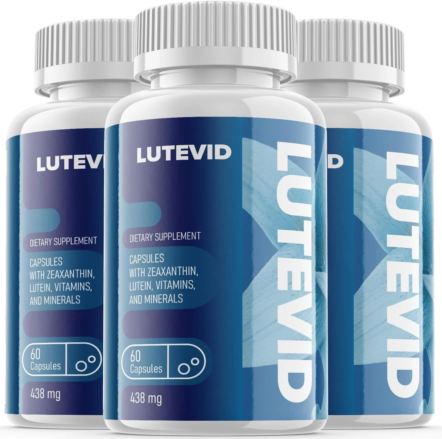 3 Pack- Lutevid Vision Supplement Pills, Lutevid Support Healthy Vision OFFICIAL