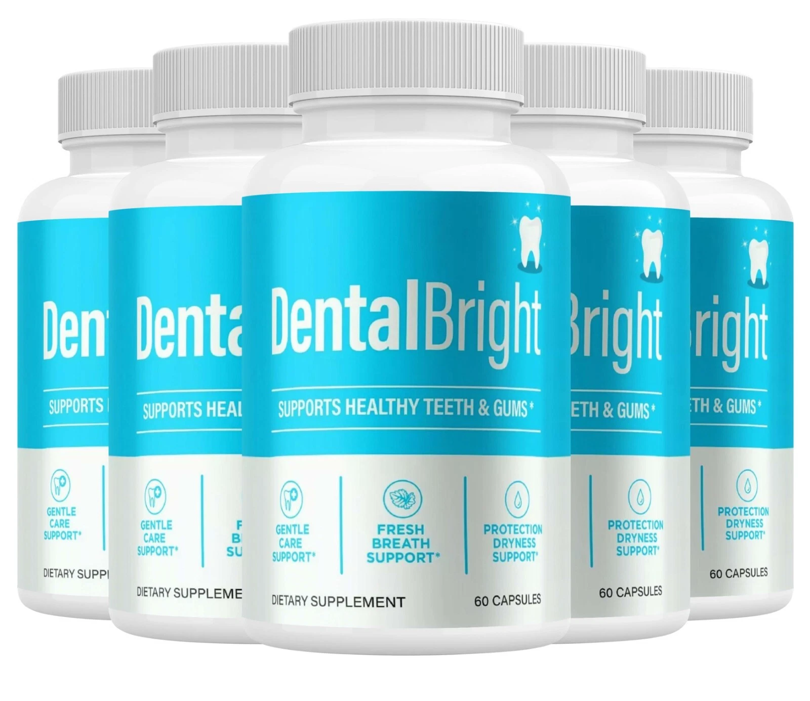 Dental Bright Probiotic, Support Healthy Teeth and Gums (5 Pack)
