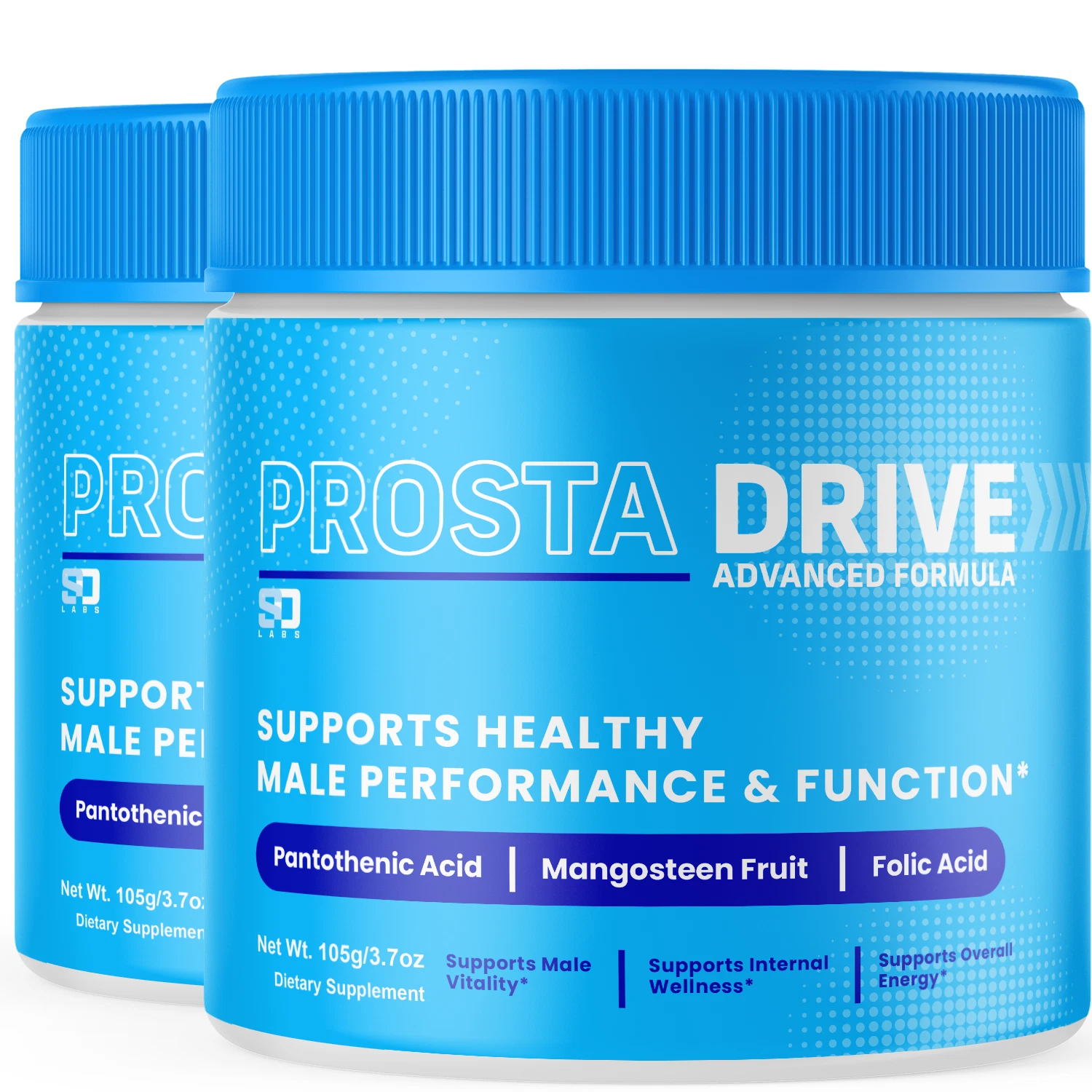(2 Pack) Prosta Drive Powder - Enhances Energy, Male Vitality & Stamina