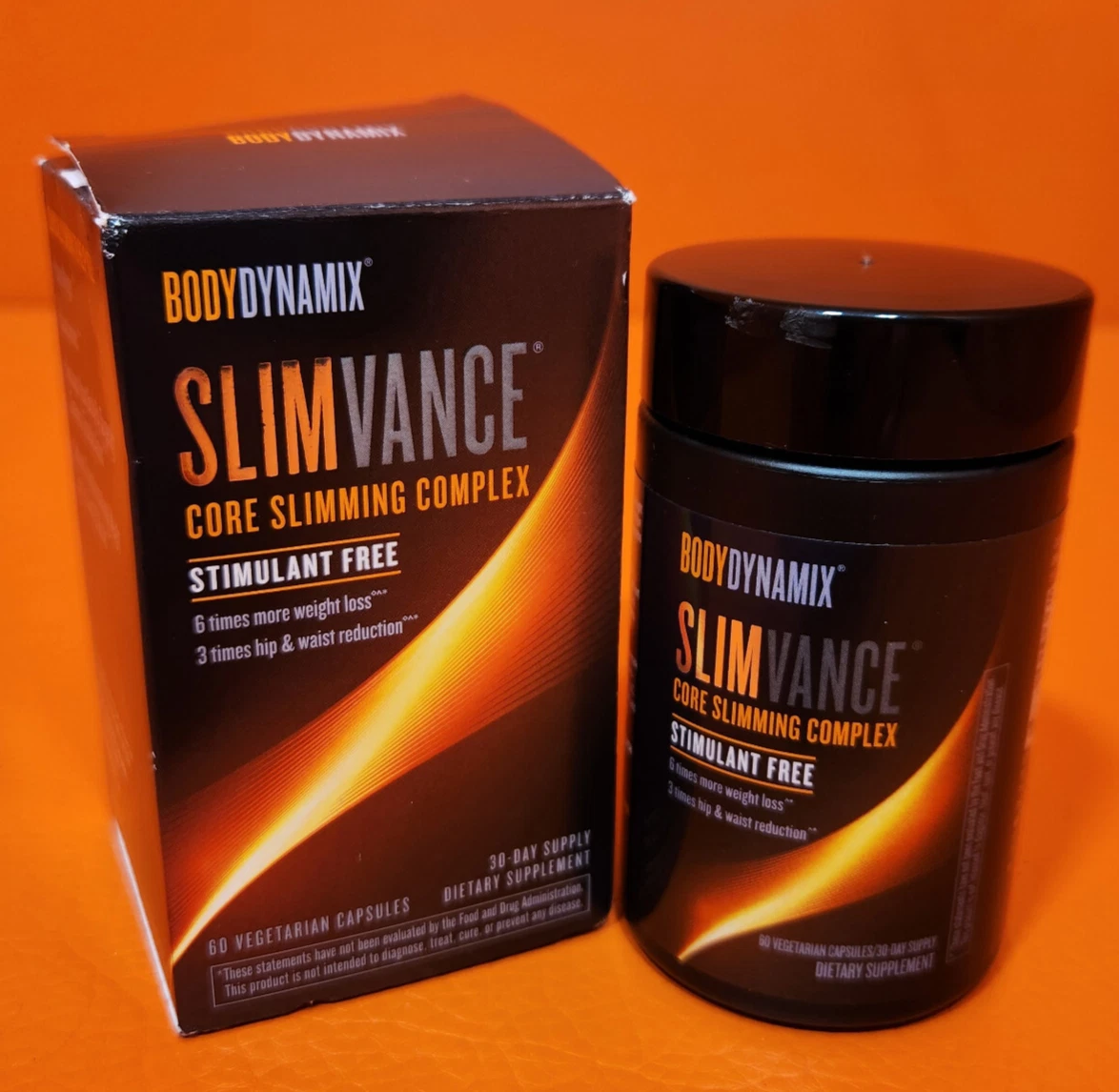 Body Dynamix Slimvance Core Slimming Weight Loss Complex 60 Caps Date 01-2027