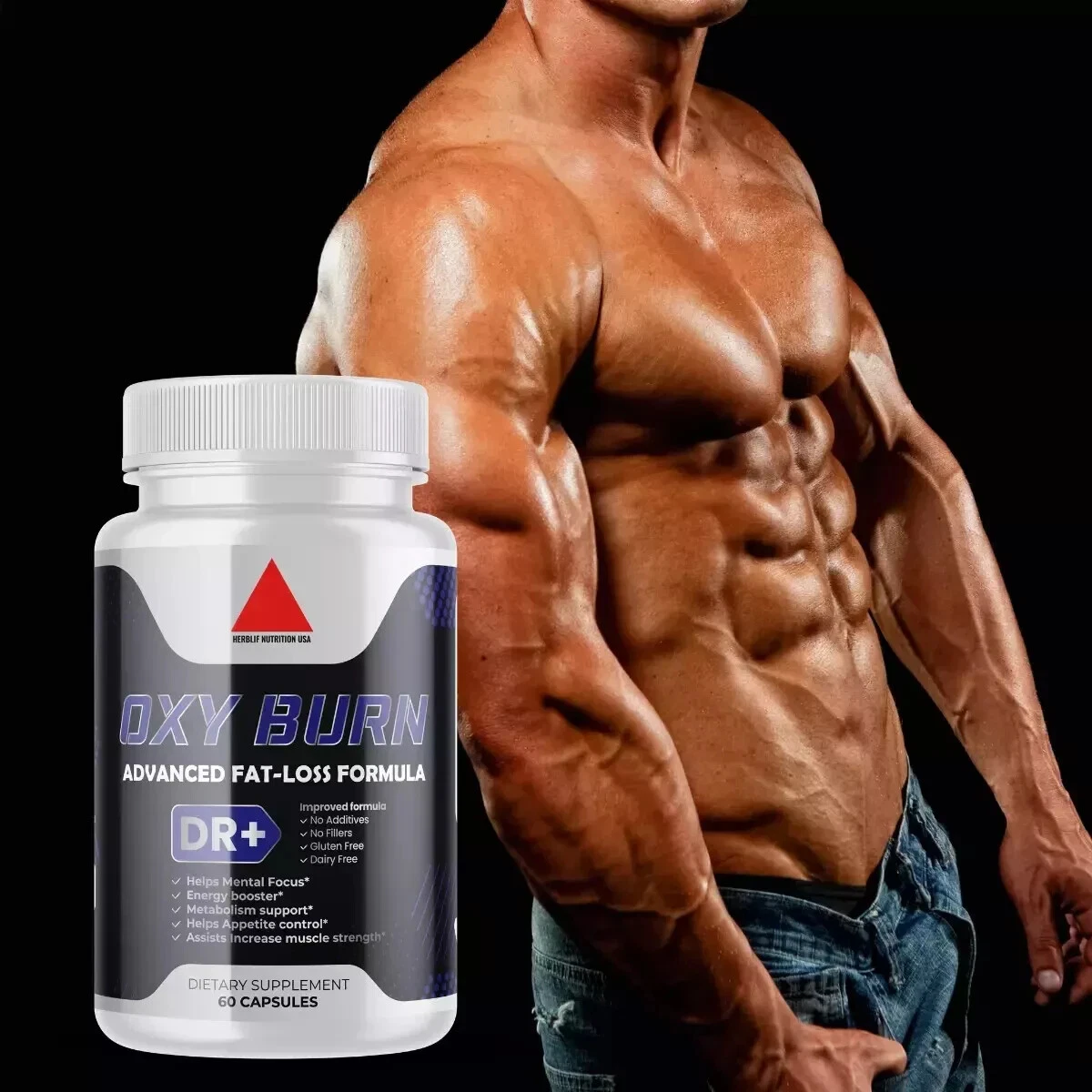 Thermogenic Fat Burner Weight Loss Supplement - Fat Burn, ( Pack of 5 ) .