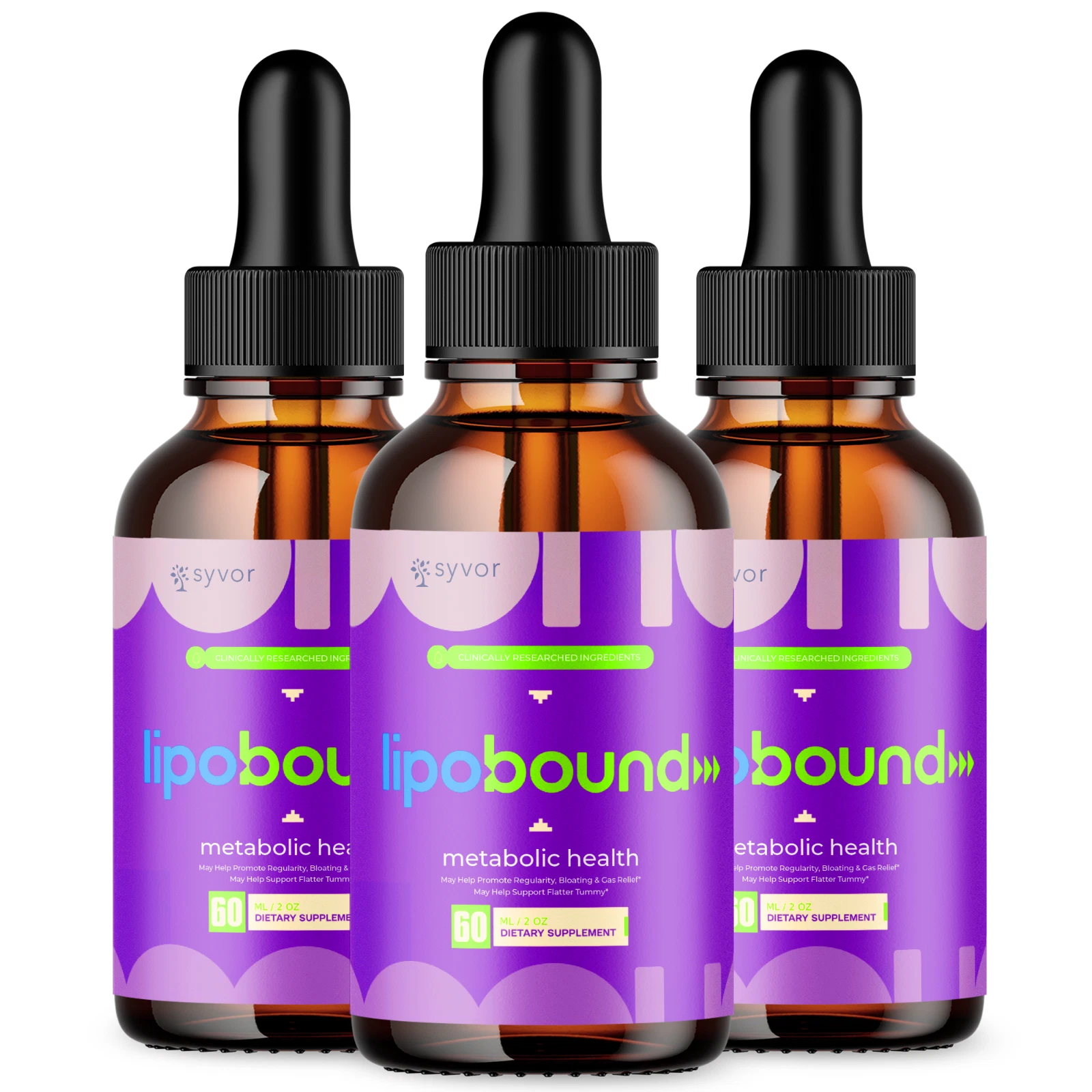 Lipobound Drops Max Strength Keto Formula Weight Management Supplement 60ML