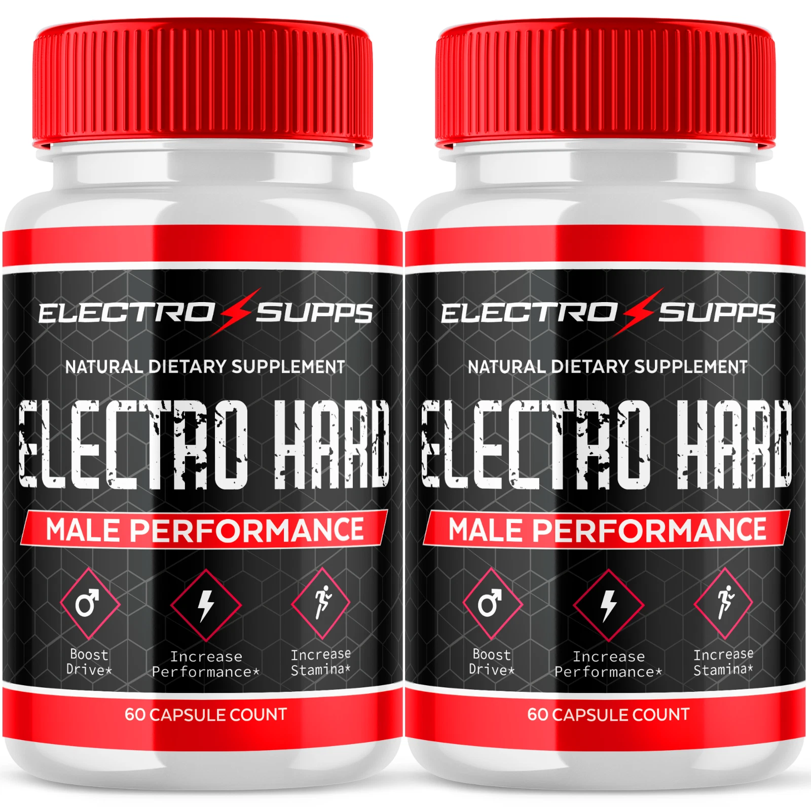 Electro Hard Male Pills Advanced Vitality Support Formula Supplement 120 Capsule