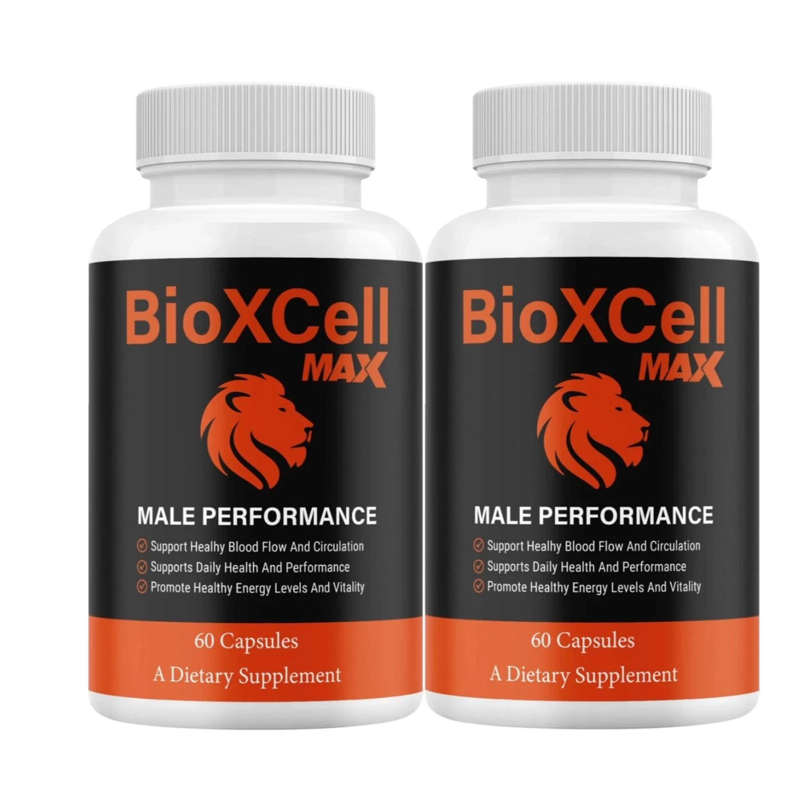 2-Pack BioXCell Male Capsules - Bio X Cell for Male Performance - 120 Capsules