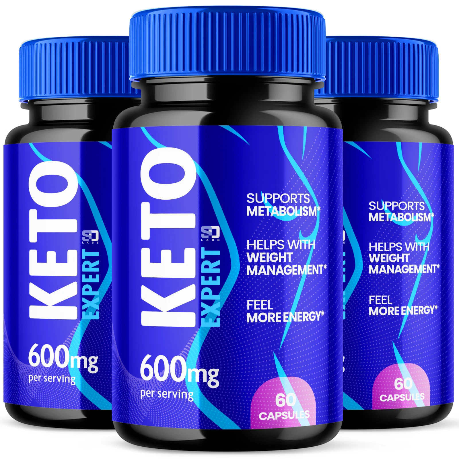 (3 Pack) Keto Expert Pills - Support Weight Management & Healthy Body 180ct