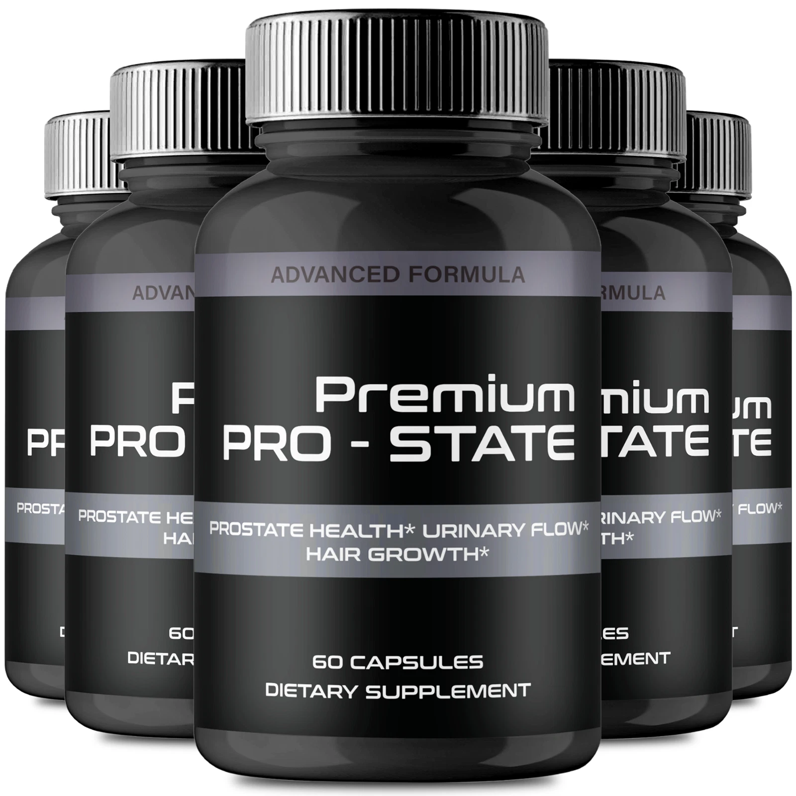(5 Pack) Premium Pro State Men Capsules to Support Prostate & Urinary Functions