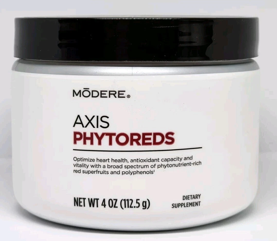 Modere Axis Phytoreds Optimize Heart Health Antioxidant New Sealed Container