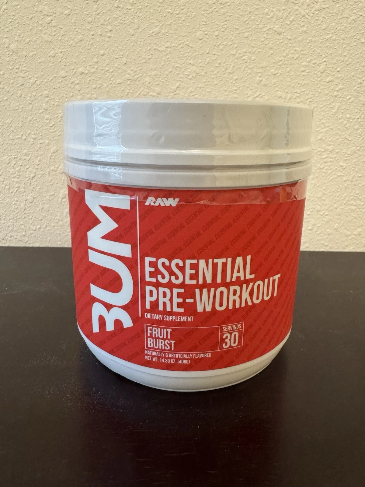 RAW NUTRITION CBUM SIGNATURE ESSENTIAL PRE-WORKOUT 30 Servings w/Free Shirt