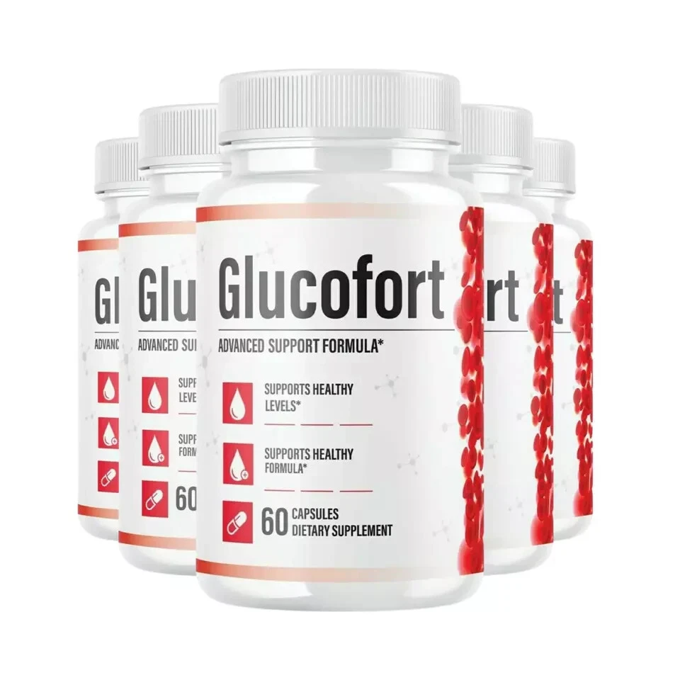 Glucofort Blood Sugar Support Advanced Formula Supplement (300 Capsules) 5-Pack