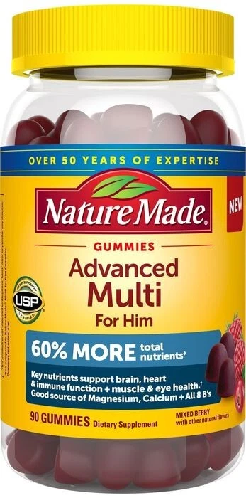 ADVANCED MULTI HIM GUMMY 90CT NATURE MADE