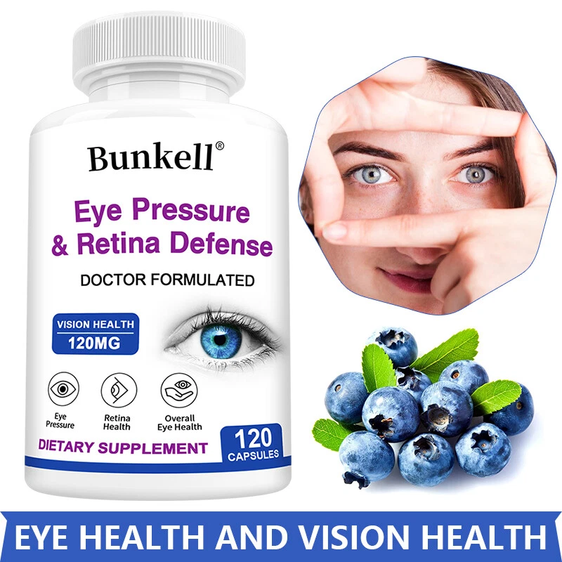 Eye Pressure & Retina Defense Supplement to Support Vision Health