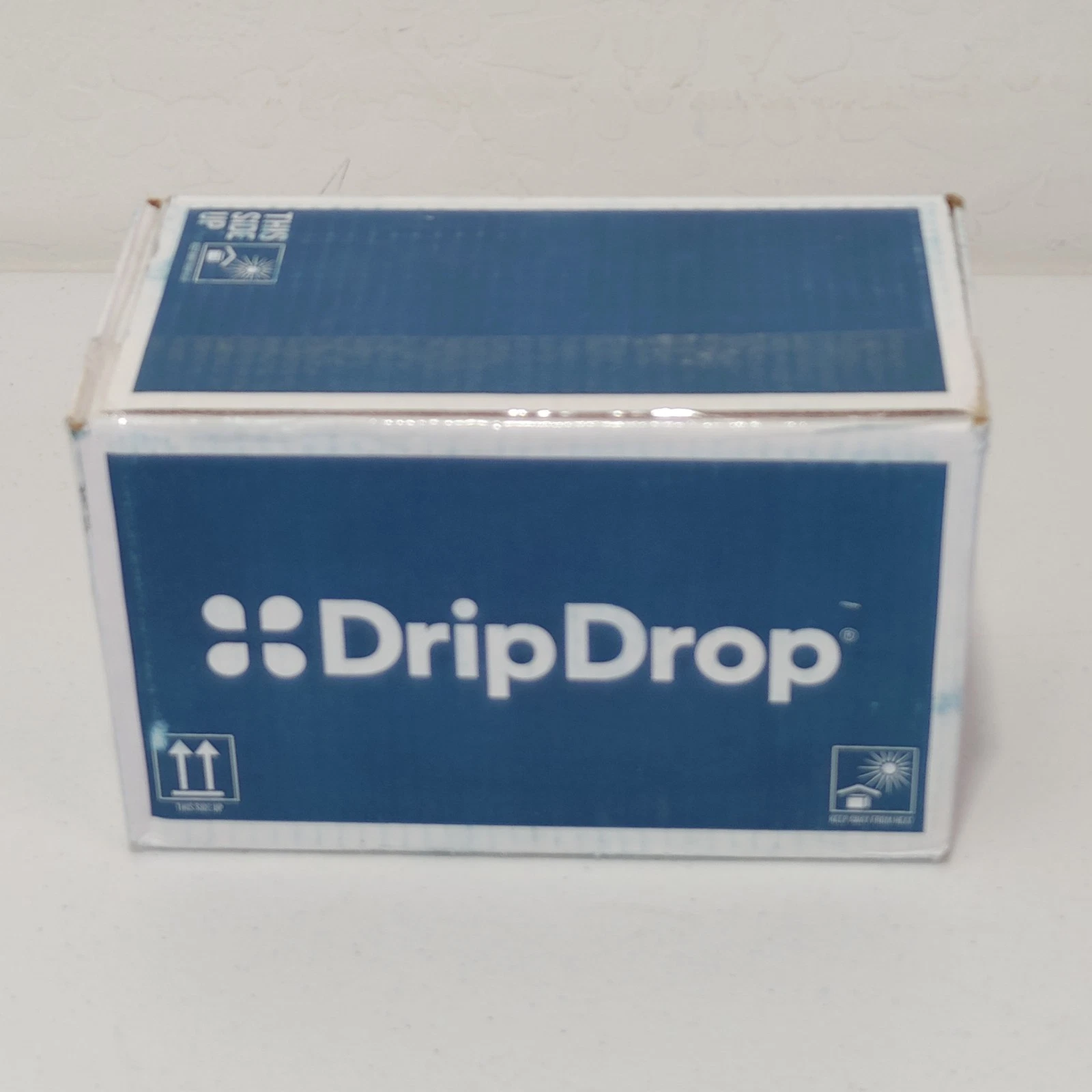DripDrop Electrolyte Powder Sticks - Box of 100 Packs (21g) Orange Flavor 08/26