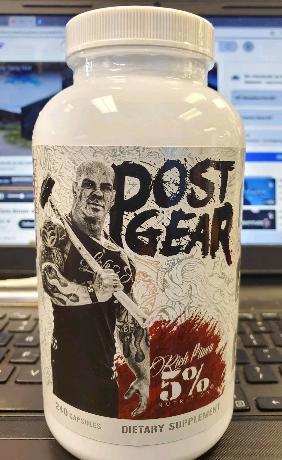 5% Nutrition POST GEAR Post Cycle Therapy 240 caps