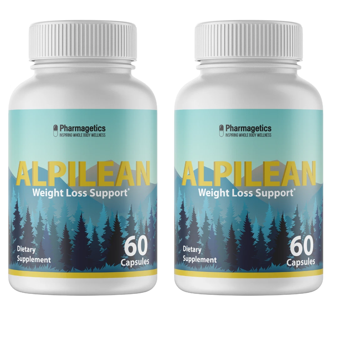 Alpilean Weight Loss Support - 2 Bottles 120 Capsules