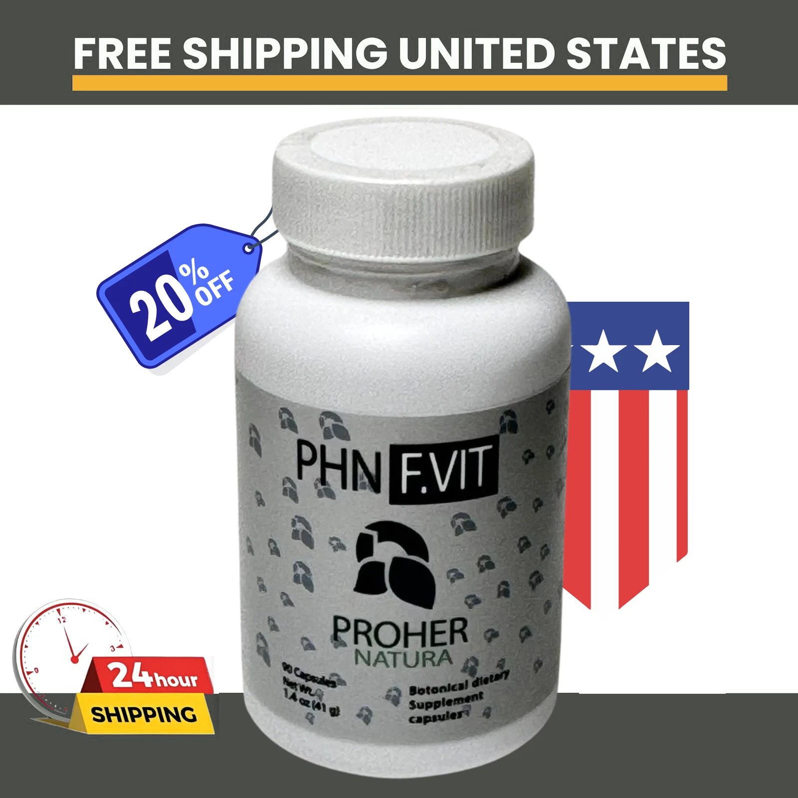 F VIT DE PROHER NATURA PRODUCTO HERBOLARIO 100 POR CIENTO NATURAL