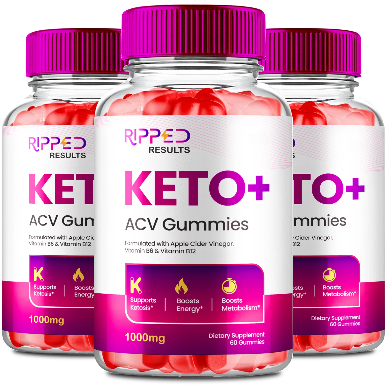 Ripped Results ACV - Official Formula (3 Pack)