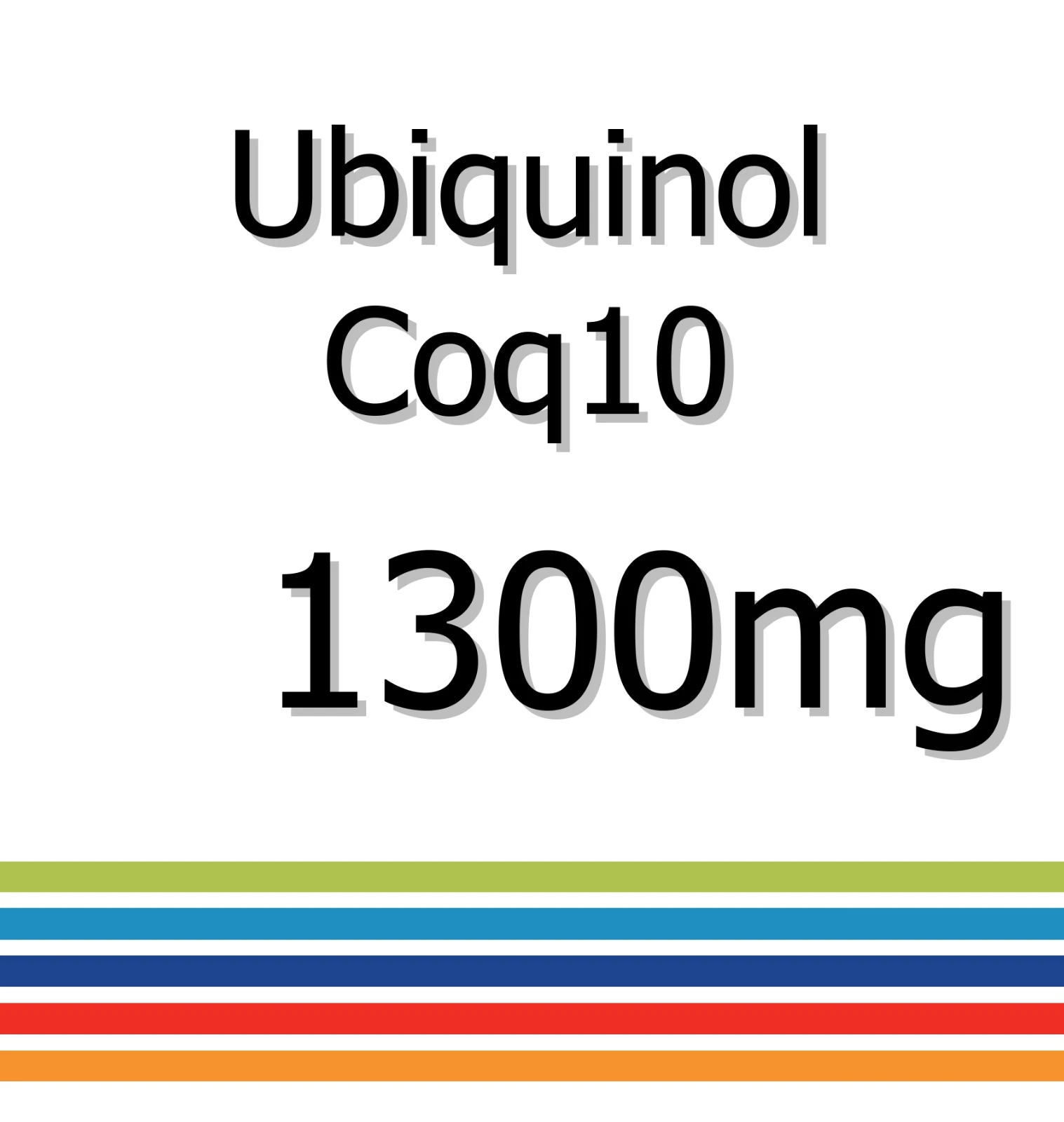 Ubiquinol Coq10 1300mg x 60 Tablets - Inflammation Reduction