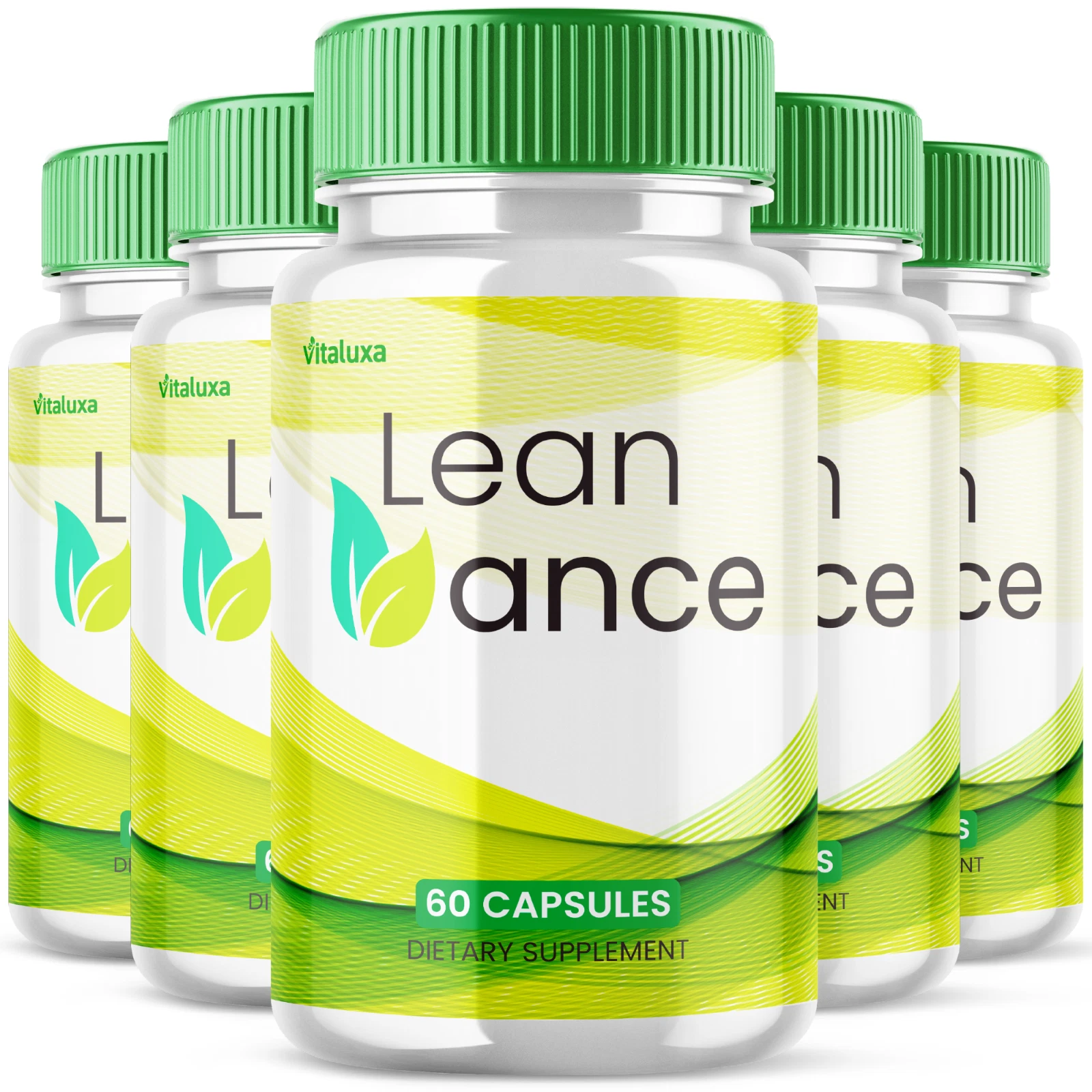 (5 Pack) Lean Vance Capsules, LeanVance Pills Premium Supplement (300 Capsules)