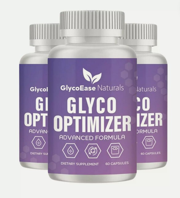 3-Pack GlycoEase Naturals Glyco Optimizer Pills Advanced Formula - 180 Capsules