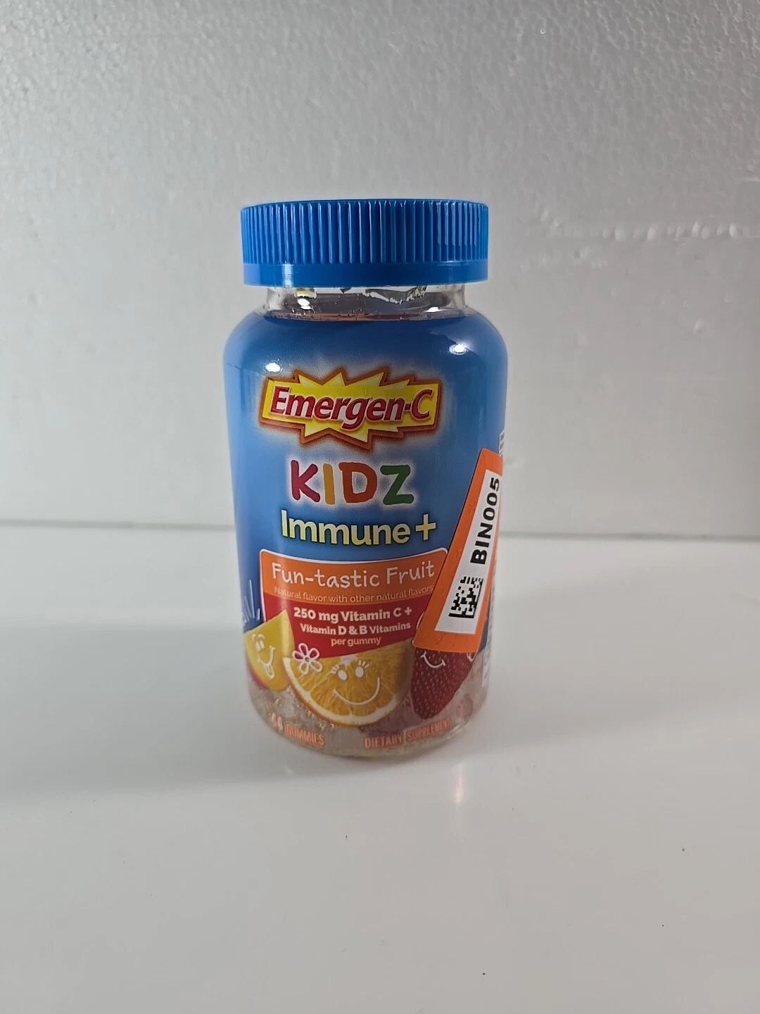 🔥Emergen-C Kids Immune + Fun-Tastic Fruit 44 Gummies Vitamins B C & D Exp 12/24