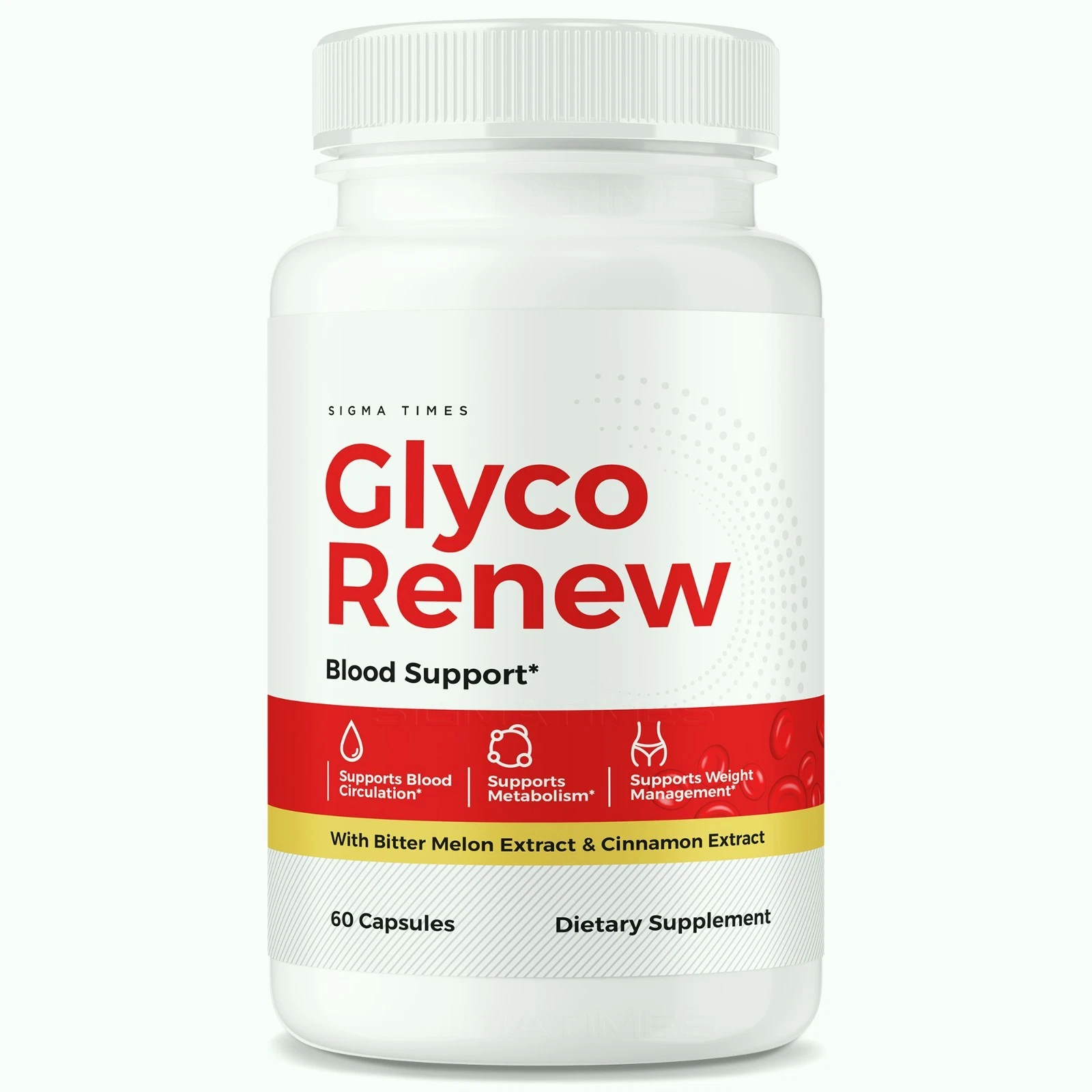 Glyco Renew Advanced Blood Support Pills for Healthy Blood Levels 60ct