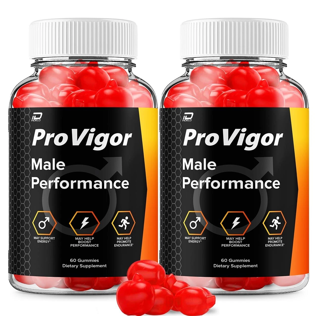 (2 Pack) Pro Vigor Gummies for Men – ProVigor Male Gummy All-Natural Supplement