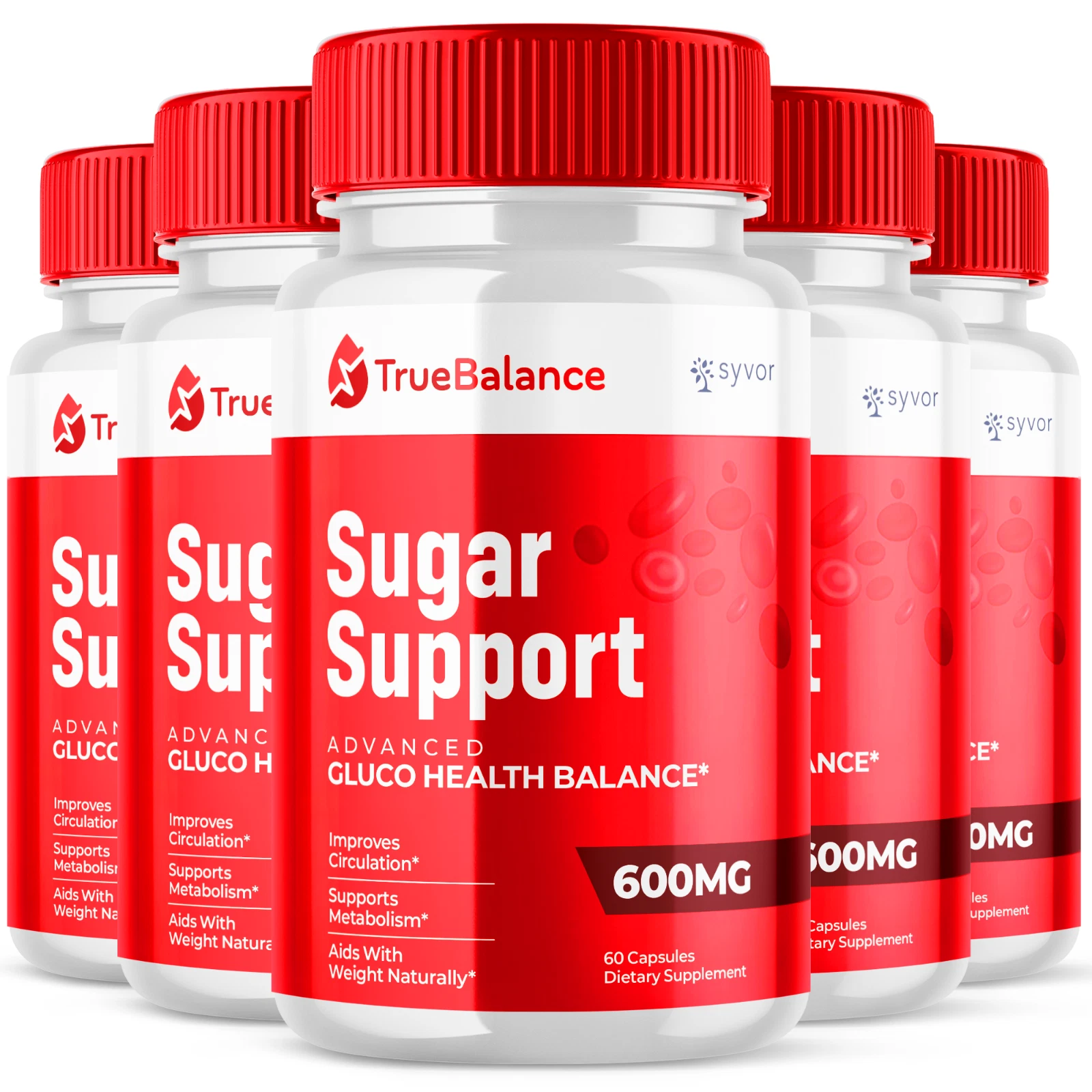 True Balance Pills Healthy Lifestyle Advanced Glycogen Supplement 300 Capsules