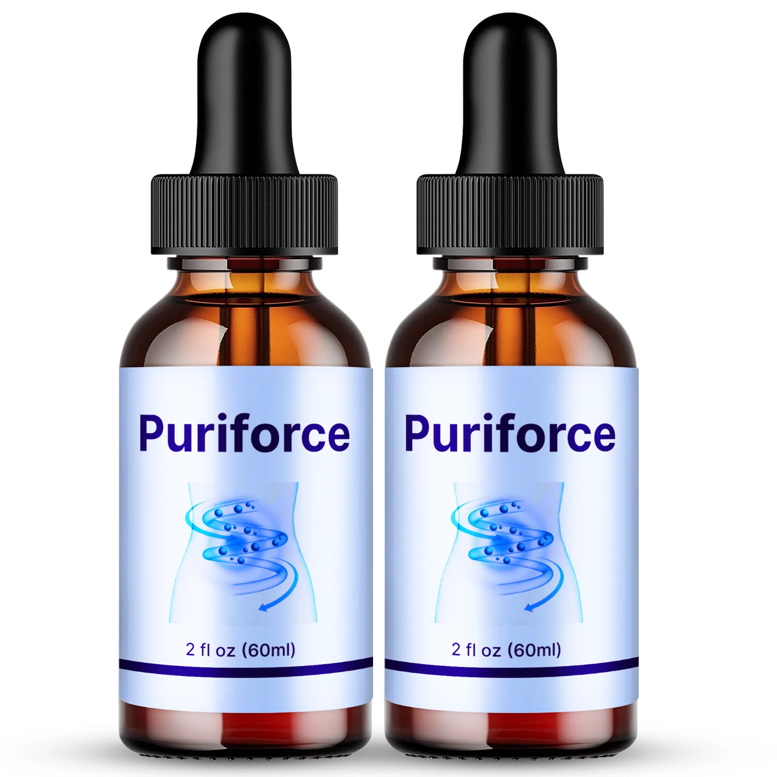 (2 Pack) Puriforce Keto Drops, Advanced Weight Loss Management Support Drops