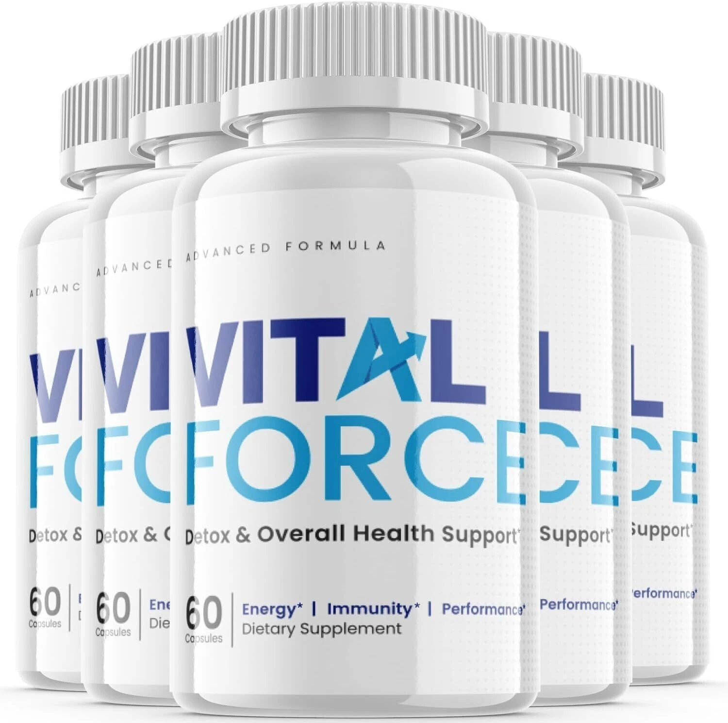 Vital Force Pills - Vital Force Supplement For Detox & Wellness ORIGINAL -5 Pack