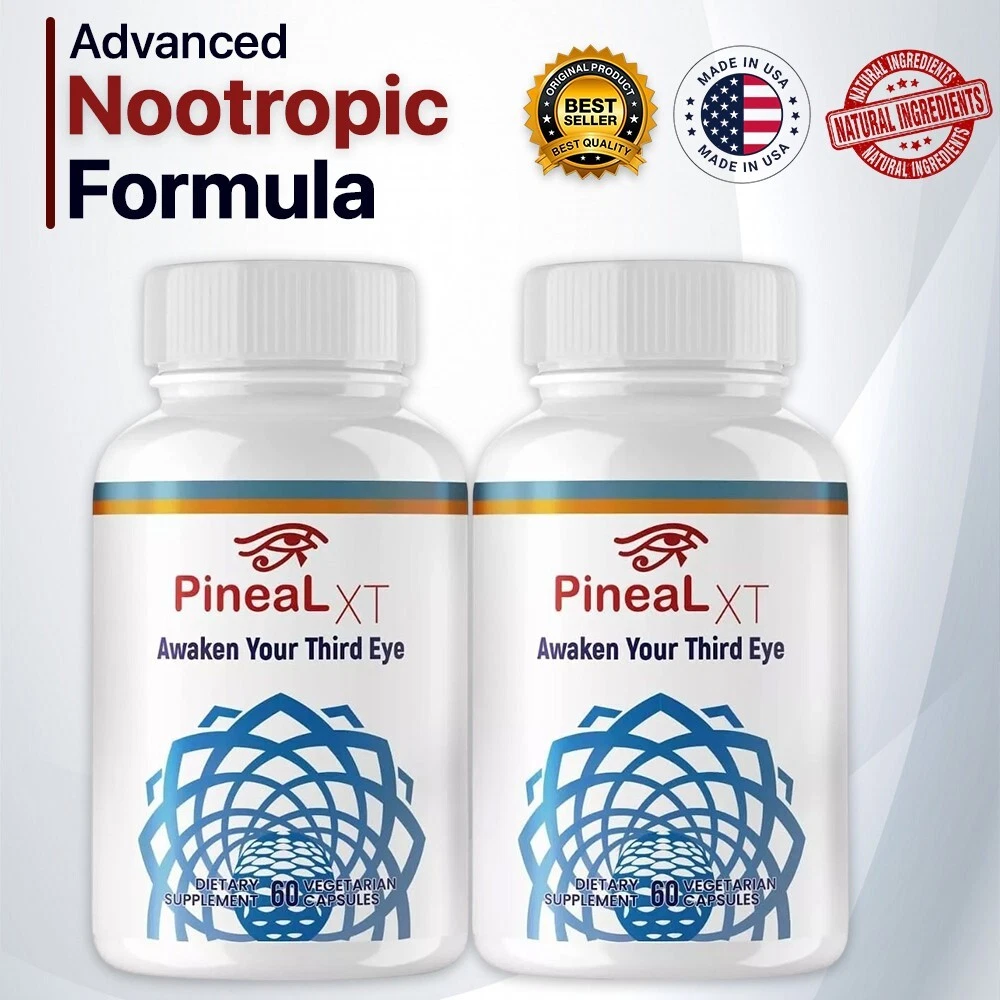 Pineal XT Nootropic Pills- Pineal XT Brain Productivity Support Supplement-2Pack