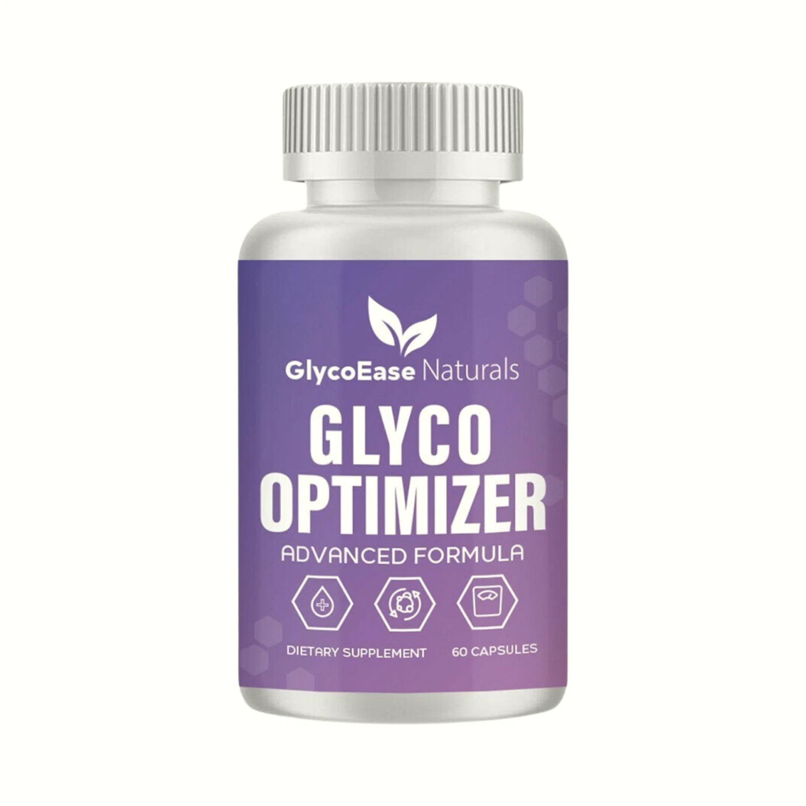 GlycoEase Naturals Glyco Optimizer Pills Advanced Formula - 60 Capsules